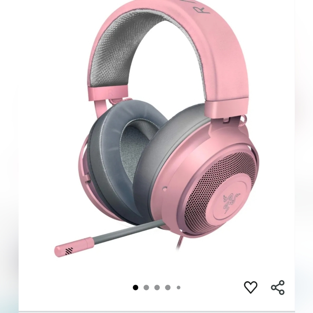 Razer Quartz Pink Gaming Headset with Mic